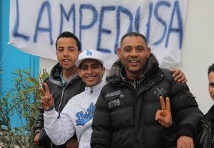 Massenmigration - Einwanderung - illegale Einwanderung - Lampedusa